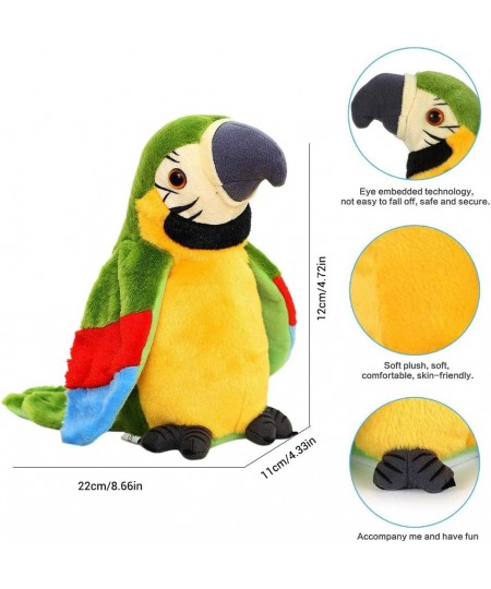 Infant Parrot Toys Talking Parrot Toy Repeats What You Say Educational Talking Toy Bird Toys Gift for Boys and Girls (Red) $2...