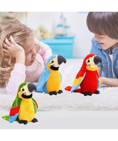 Infant Parrot Toys Talking Parrot Toy Repeats What You Say Educational Talking Toy Bird Toys Gift for Boys and Girls (Red) $2...