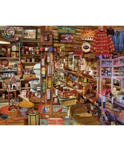 Puzzles Country Store Seek & Find 1000 Piece Jigsaw Puzzle $34.62 - Jigsaw Puzzles