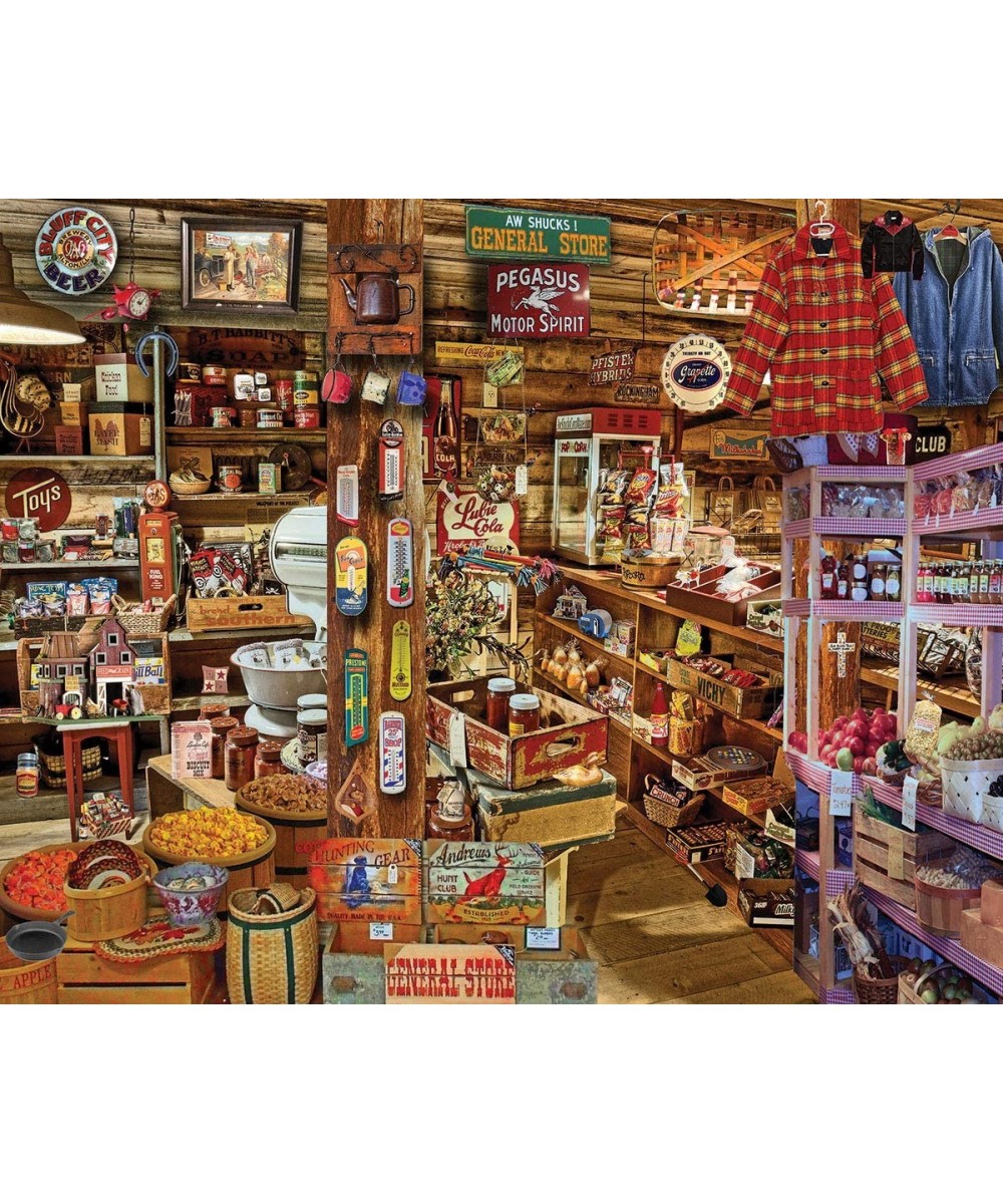 Puzzles Country Store Seek & Find 1000 Piece Jigsaw Puzzle $34.62 - Jigsaw Puzzles