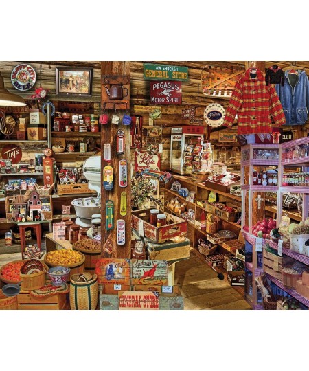 Puzzles Country Store Seek & Find 1000 Piece Jigsaw Puzzle $34.62 - Jigsaw Puzzles