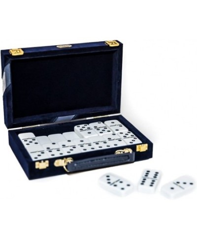 Fashion Avenue Designer Double Six Black Professional Jumbo Size Tournament Dominoes Set with Spinners $85.06 - Domino & Tile...