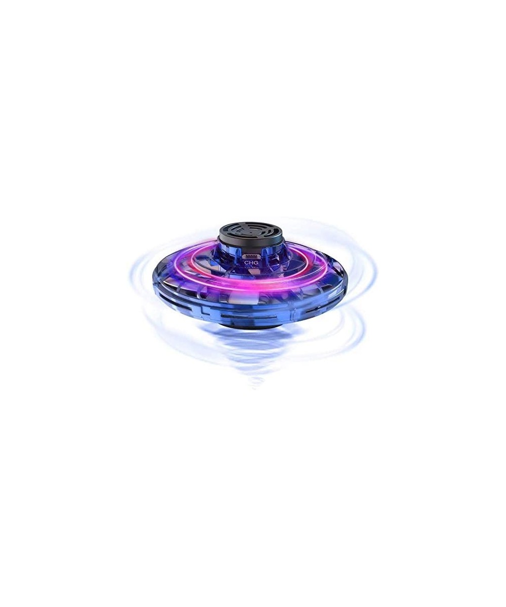 iFly The Most Tricked-Out Flying Spinner Hand Operated Drones for Kids or Adults - UFO Flying Toy with 360° Rotating and Shin...