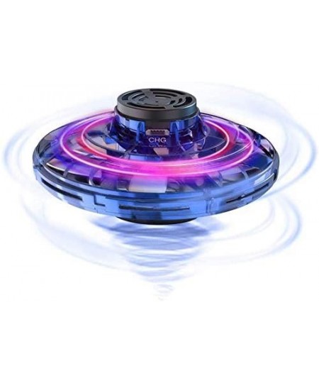 iFly The Most Tricked-Out Flying Spinner Hand Operated Drones for Kids or Adults - UFO Flying Toy with 360° Rotating and Shin...