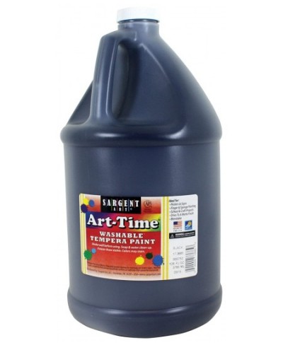 Art-Time Washable Tempera Paint 128 Oz Black Color Arts & Crafts Supplies for Home or School $26.79 - Kids' Drawing & Paintin...