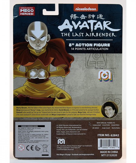 Avatar The Last Airbender 8" Action Figure Multicolor Standard $18.37 - Action Figures