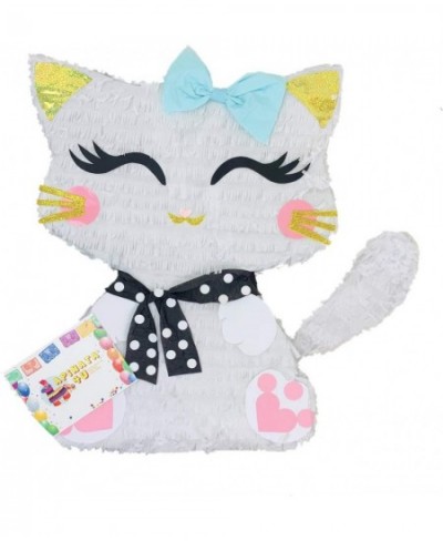 White Kitty Cat Piñata Purrfect Party Cat Themed Party Pinata 2Ft Tall $83.27 - Piñatas