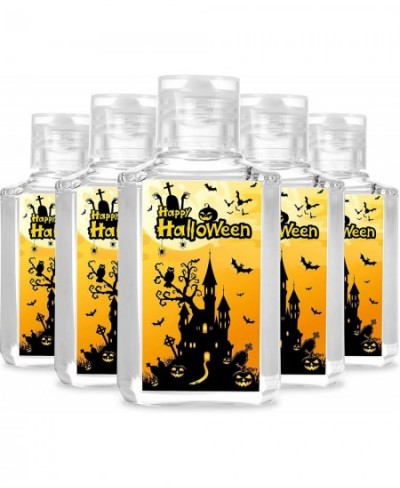 30 Pcs Halloween Stickers Hand Sanitizer Labels Halloween Party Favor Stickers Bottle Labels Sticker Waterproof Wine Bottle L...