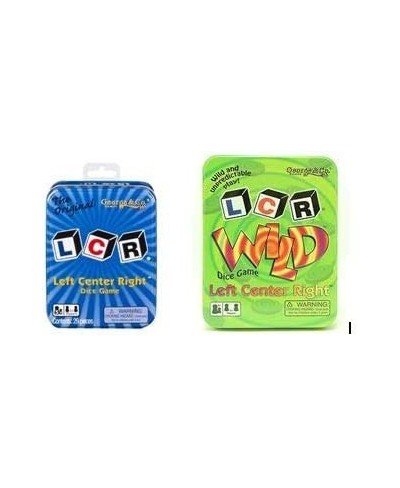 2 Pack Original in a Blue Tin & Wild in a Green Tin Dice Game $26.87 - Dice Games