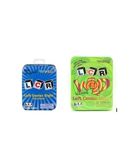 2 Pack Original in a Blue Tin & Wild in a Green Tin Dice Game $26.87 - Dice Games