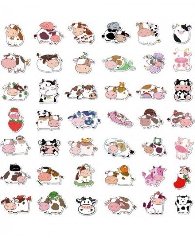 100 Pieces Cow Stickers Pack Vinyl Waterproof Decals for Water Bottle Hydro Flasks Cool Cute Cartoon Stickers for Kids Teens ...