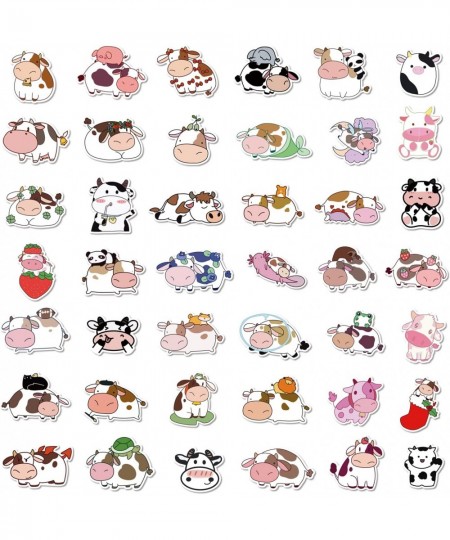 100 Pieces Cow Stickers Pack Vinyl Waterproof Decals for Water Bottle Hydro Flasks Cool Cute Cartoon Stickers for Kids Teens ...