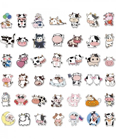 100 Pieces Cow Stickers Pack Vinyl Waterproof Decals for Water Bottle Hydro Flasks Cool Cute Cartoon Stickers for Kids Teens ...