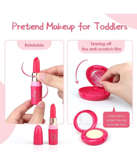 Pretend Makeup for Toddlers Fake Makeup for Kids 26 Pack Play Makeup Toys for Little Girls Age 2 3 4 Christmas Birthday Gift ...