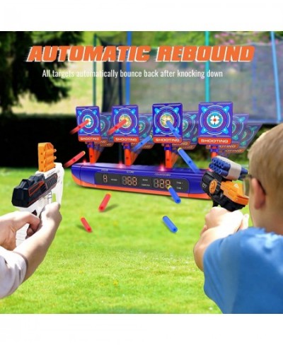 Toy Guns Electronic Shooting Target Compatible with Nerf Guns Auto Reset Electronic Scoring Target Shooting Game Toy Children...