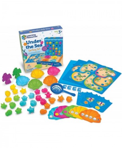 Under The Sea Sorting Set - 46 Pieces Age 3+ Toddler Activities Educational Toys Set Color Teaching Toys $30.86 - Early Devel...