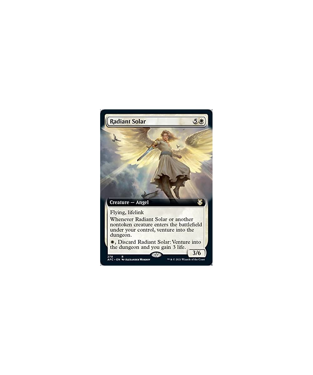 Magic: the Gathering - Radiant Solar (278) - Extended Art - Forgotten Realms Commander $10.64 - Trading Cards & Accessories