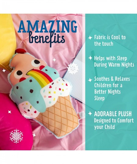 Cuddle Pals Chill Cool to be Kind Ice Cream Cone Coolable Stuffed Animal Pillow $20.12 - Kids' Plush Toy Pillows