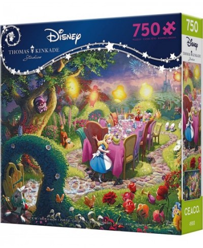 Thomas Kinkade - Disney - Mad Hatter Tea Party - 750 Piece Jigsaw Puzzle $17.56 - Jigsaw Puzzles