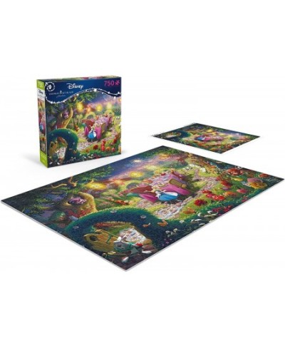 Thomas Kinkade - Disney - Mad Hatter Tea Party - 750 Piece Jigsaw Puzzle $17.56 - Jigsaw Puzzles