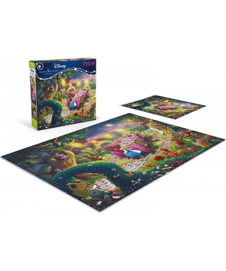 Thomas Kinkade - Disney - Mad Hatter Tea Party - 750 Piece Jigsaw Puzzle $17.56 - Jigsaw Puzzles