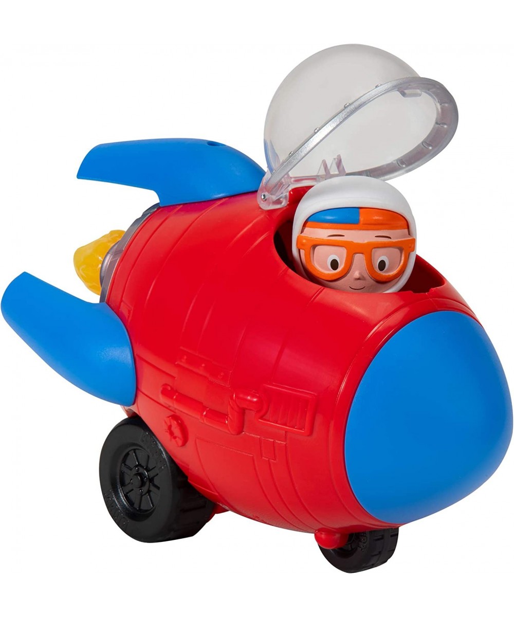 Rocket Ship - Mini Vehicle with Freewheeling Features Including 2” Classic Character Toy Figure - Imaginative Play for Toddle...