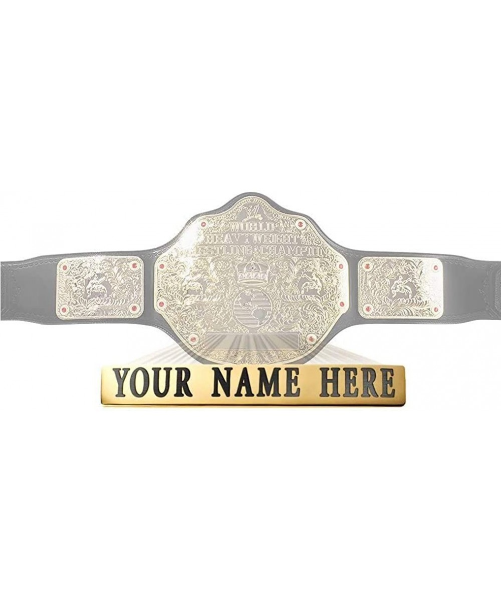 Personalized Nameplate Compatible With Adult WWE World Heavyweight Championship Replica Belt (BELT NOT INCLUDED) $62.23 - Kid...