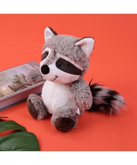 Raccoon Plush Toy 9.84 Inches Cartoon Raccoon Stuffed Animal Plush Doll Soft Plushies Birthday Festival Gift for Toddlers Kid...