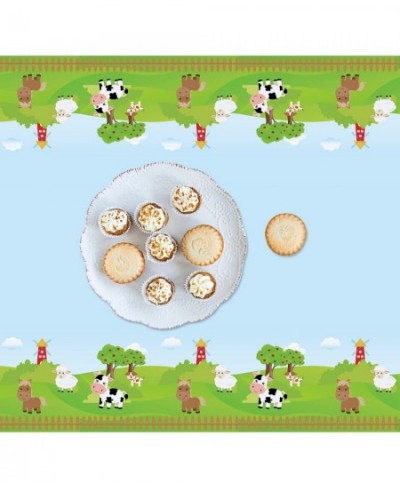 2 Pack Farm Animal Party Decorations Farmhouse Animal Table Decorations Baby Shower Table Covers Birthday Party Table Runner ...