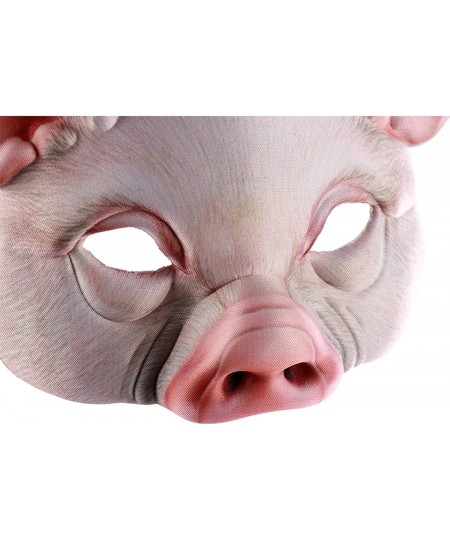 Pig Mask Scary Half Face Pig Mask for Halloween Masquerade Carnival Tricky Party Cosplay Props $17.78 - Kids' Dress-Up Access...