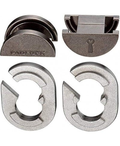 Padlock Hanayama Cast Metal Brain Teaser Puzzle (Level 5) Puzzles For Kids & Adults Ages 12 & Up Green $17.44 - Brain Teaser ...