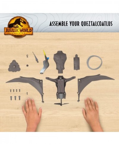 Jurassic World Dominion Flying Pterosaur - Quetzalcoatlus | STEM Model-Building Kit from Build & Fly a Motorized Model of The...