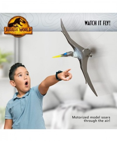 Jurassic World Dominion Flying Pterosaur - Quetzalcoatlus | STEM Model-Building Kit from Build & Fly a Motorized Model of The...