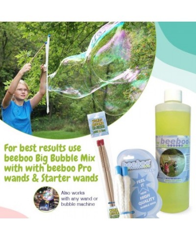 Extreme Bubbles World Famous Giant Bubble Solution | Beeboo Big Bubble Mix Concentrate to make 128 Ounce Giant Bubbles Refill...