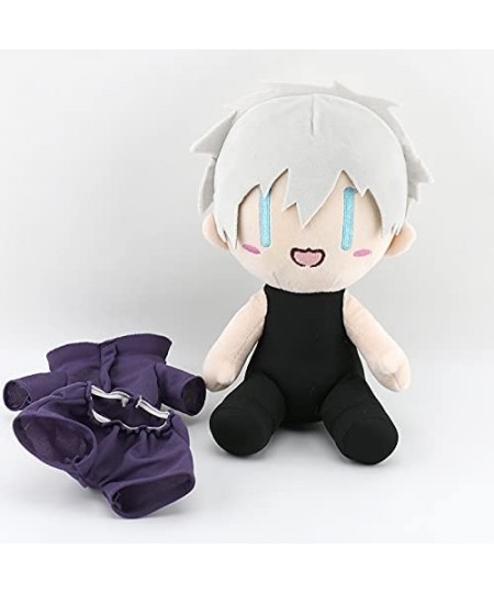 Anime Figure Itadori Yuji Gojo Satoru Plush Doll 7.8"/20cm Cute Stuffed Plushie Toy Cosplay Props Kids Gift Home Decor (Gojo ...