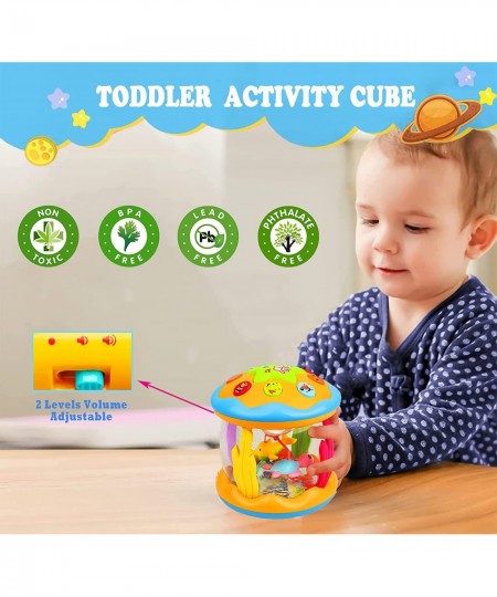 Musical Baby Toys 6 9 12 18 Months Ocean Rotating Projector Baby Light Up Early Education Musical Moving Toy with Pacify Musi...