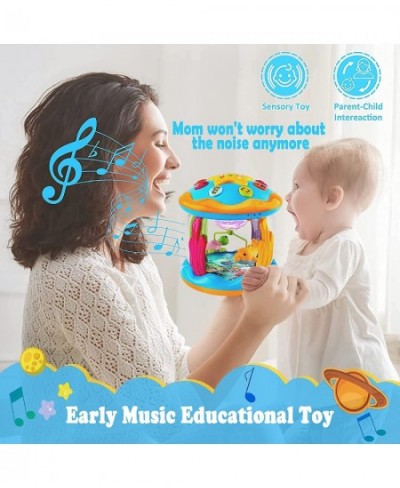 Musical Baby Toys 6 9 12 18 Months Ocean Rotating Projector Baby Light Up Early Education Musical Moving Toy with Pacify Musi...