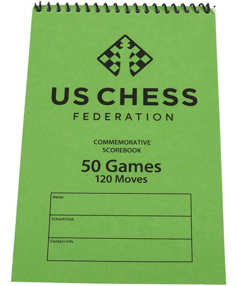 US Chess Commemorative Spiral Chess Score Book (120 Moves/Game) $19.49 - Board Games