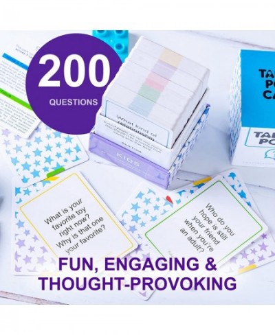 200 Kids Conversation Cards - Helping Kids Have Fun and Meaningful Conversations - Get to Know You Question Cards for Family ...