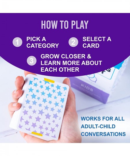 200 Kids Conversation Cards - Helping Kids Have Fun and Meaningful Conversations - Get to Know You Question Cards for Family ...