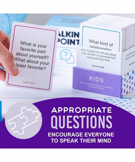 200 Kids Conversation Cards - Helping Kids Have Fun and Meaningful Conversations - Get to Know You Question Cards for Family ...