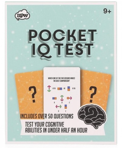 Pocket Kit IQ Test $16.57 - Travel Games