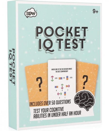 Pocket Kit IQ Test $16.57 - Travel Games