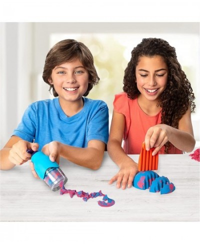 Kinetic Sand Sandisfying Set with 2lbs of Sand and 10 Tools Play Sand Sensory Toys for Kids Ages 3 and up $25.29 - Craft Kits