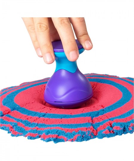 Kinetic Sand Sandisfying Set with 2lbs of Sand and 10 Tools Play Sand Sensory Toys for Kids Ages 3 and up $25.29 - Craft Kits