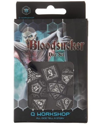 Bloodsucker Dice Set Black & Silver $19.91 - Game Accessories