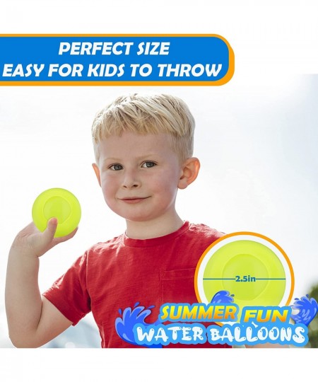 Water Balls 12 Pack Reusable Quick Fill Water Balloons Bombs Splash Soaker Ball Summer Outdoor Indoor Water Fight Toy for Kid...