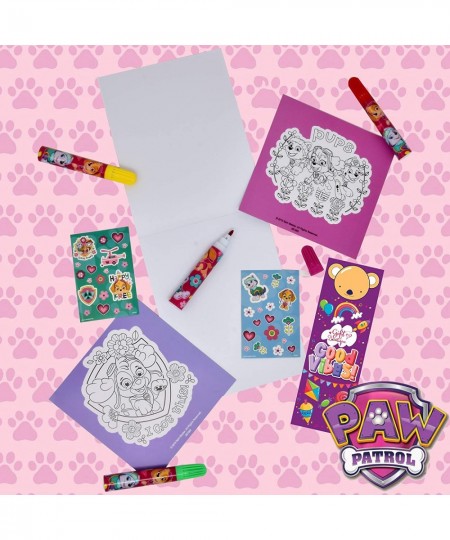 Paw Patrol Coloring and Activity Book Set Includes Markers Stickers Bookmark Mess Free Crafts Color Kit for Toddlers Girls an...