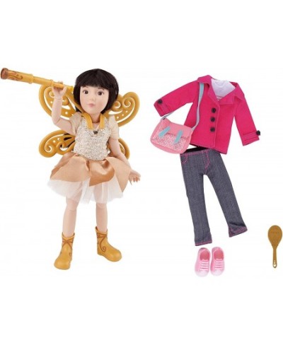 Doll Luna Deluxe Set with Magical Outfit Casual Outfit and Accessories 9 inches $79.32 - Dolls