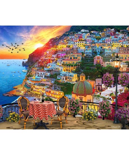 Springbok's 1000 Piece Jigsaw Puzzle Positano Italy - Made in USA $33.89 - Jigsaw Puzzles